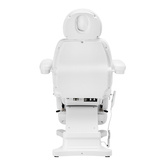 Elektryczny fotel kosmetyczny SILLON CLASSIC 3 silniki z kołyską pedi biały 148292