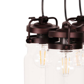 Lampa wisząca K-8004-3 z serii RAVEN