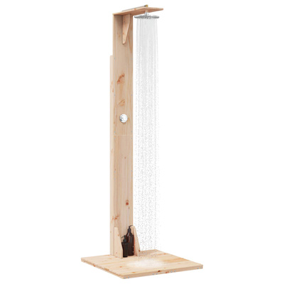 Prysznic na zewnątrz 214,5 cm naturalny