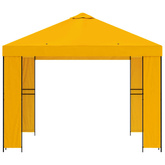 Altana 3 x 3 m żółty Poliester i Stal 190 gsm