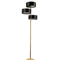 Nowoczesna lampa podlogowa led ANTILA zloty, czarny