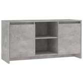 Szafka pod TV, szarość betonu, 102x37,5x52,5 cm vidaXL