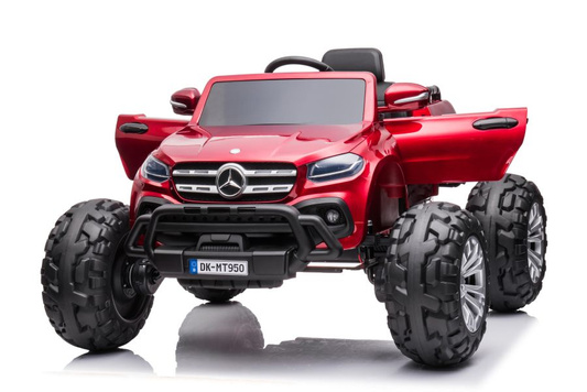 Auto Na Akumulator Mercedes DK-MT950  4x4 Czerwony Lakierowany