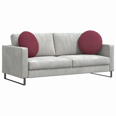 Poduszki na siedziska 2 pcs Czerwone wino ?50 x 19 cm tkanina