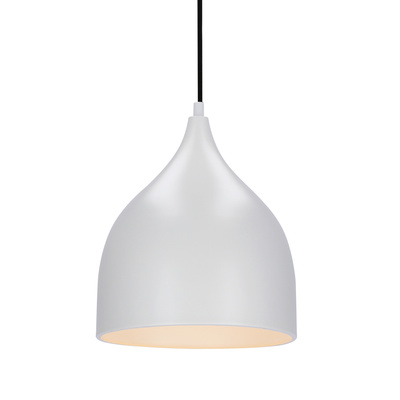 lampa wisząca ystad 220mm ledea 50101269 E27 40w metal biały
