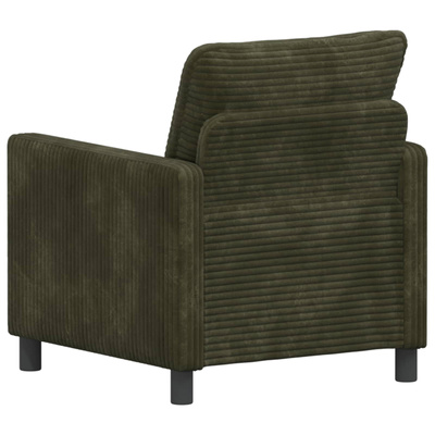Sofa zielony 76 x 81 x 87,5 cm Poliester