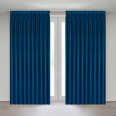 Zasłona Melanie granatowa 125x270