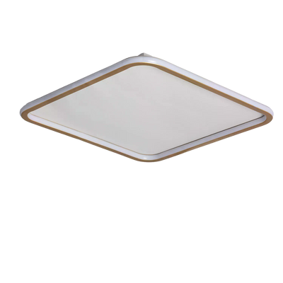 Plafon LED 40W Kwadratowy Złoty CCT 3000K/4000K/6000K 60x60cm Abruzzo Angelo