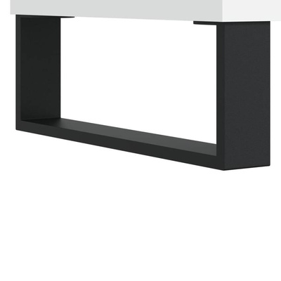 vidaXL Szafka pod TV, biała, 80x36x50 cm, materiał drewnopochodny