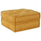 Modularna jednostka sofy 2 pcs żółty 140 x 70 x 36 cm tkanina