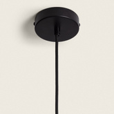 Lampa Wisząca ze Szkła Miodowego 28cm E27 Abruzzo Coco