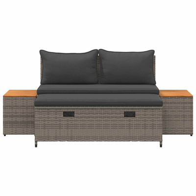 Zestaw sof na zewnątrz 4 -Seater 4 szt. 55 x 30 x 39 cm