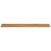 Półka ścienna 4 szt. Brązowy 80 x 9 x 3 cm Drewno inżynieryjne