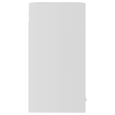 Szafka wisząca z szybą, "Lyon", biała, 60x31x60 cm