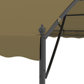 vidaXL Altana, 4x3x2,6 m, kolor taupe, 180 g/m²