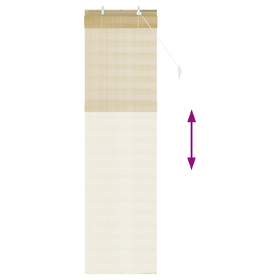 Roleta naturalny 50 x 220 cm Bambus