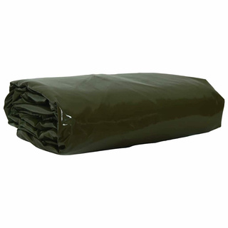 Plandeka 650g / m² Oliwkowy zielony 5 x 6 m Płótno z powłoką PVC