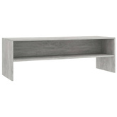 vidaXL Szafka pod TV, betonowy szary, 120 x 40 x 40 cm, płyta wiórowa
