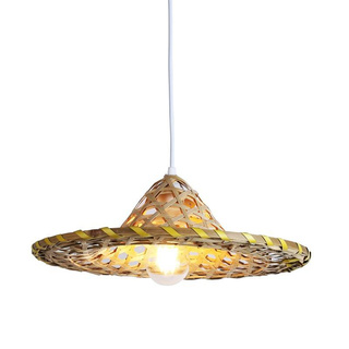 Lampa Wiszaca Kapelusz z Bambusa Abruzzo Brazil