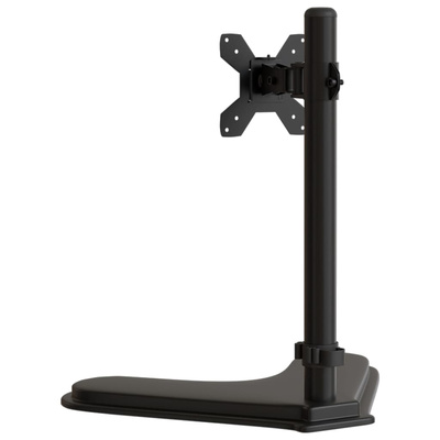 na monitor, czarny, stalowy, VESA 75/100 mm Stojak