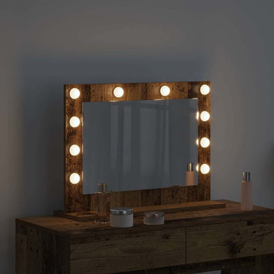 Lustro toaletowe Prostokątny Stare drewno 60 x 45 x 18 cm
