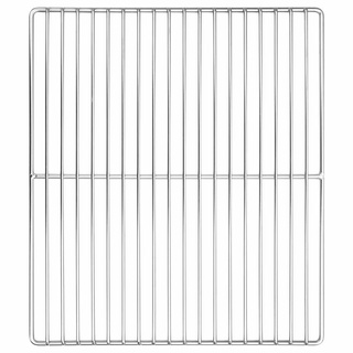 Ruszt grillowy Srebrny 40 x 35 cm Stal nierdzewna