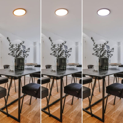 Plafon Okrągły CCT 3000-6000K LED 24W 30cm Abruzzo Maze