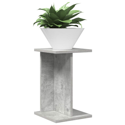 Stojak na rośliny 2 pcs Betonowy Szary 25 x 25,5 x 40,5 cm