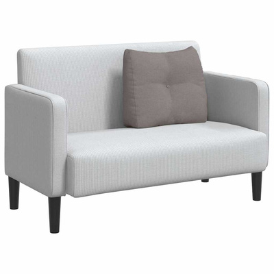 Poduszka na plecy Ciemnoszary 60 x 24 x 50 cm tkanina
