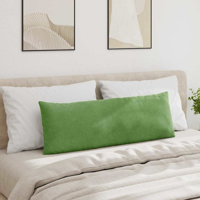 Poduszki na sofę 2 pcs jasnozielony 120 x 40 cm