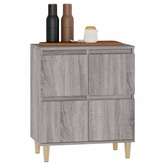 vidaXL Komoda, szary dąb sonoma, 60x35x70 cm, materiał drewnopochodny model standard