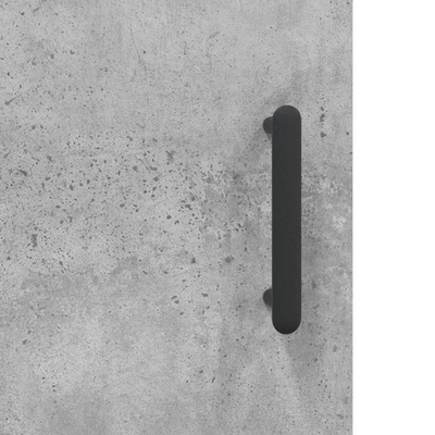vidaXL Biurko, szarość betonu, 140x50x75 cm, materiał drewnopochodny wariant 8