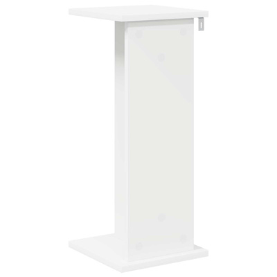Stojak na rośliny Biały 25 x 25,5 x 60,5 cm Drewno inżynieryjne