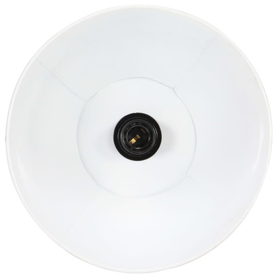 Lampa wisząca, 25 W, biała, okrągła, 28,5 cm, E27