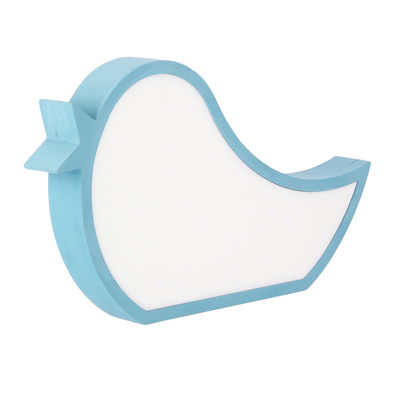 bird lampa stołowa dla dziecka led iq kids niebieski