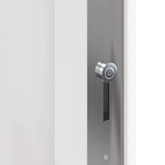 Drzwi Frontowe 88 x 200 cm PVC Biały