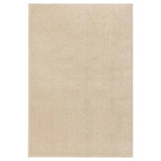 vidaXL Dywan z krótkim runem, 200 x 290 cm, beżowy