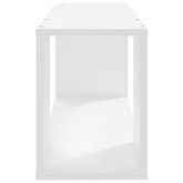 vidaXL Szafka pod TV, biała, 80x24x32 cm, materiał drewnopochodny