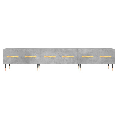 vidaXL Szafka pod TV, szarość betonu, 150x36x30 cm model standard