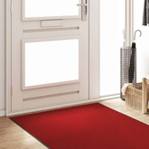 Dywanik wejściowy Czerwony i Czarny 120 x 400 cm Poliamid i PVC