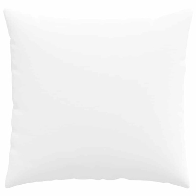 Poduszki na sofę 2 pcs Biały 50 x 50 cm tkanina