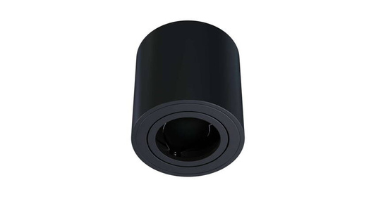 Ruchoma Spot AERO LED gu10 natynkowa CZARNY/BIALY