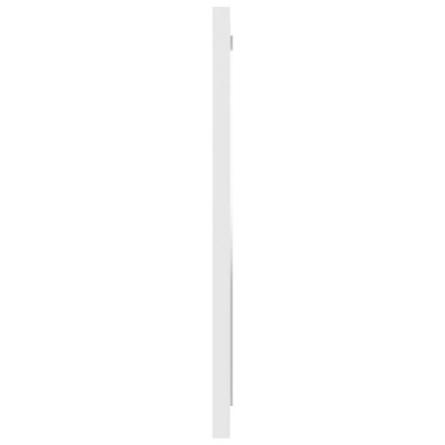 vidaXL Lustro łazienkowe, białe, 40x1,5x37 cm, płyta wiórowa
