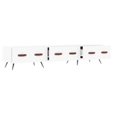 vidaXL Szafka pod TV, biała, 150x36x30 cm, materiał drewnopochodny wariant 6