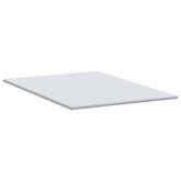 Materac topper z pianki pamięciowej 140 x 190 cm Thick Miękki