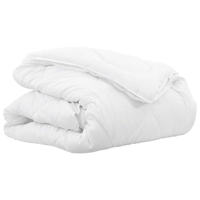 Kołdra 2-w-1 Biały 260 x 220 x 10 cm Poliester