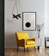 wisząca K-4401 z serii MILE BLACK Lampa