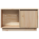 Szafka pod telewizor, 74x35x44 cm, lite drewno sosnowe