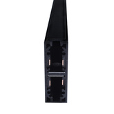 Szyna Magnetyczna wisząca dwustronna UN5-H Micro Magnetic 200cm czarna