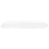 Poduszka do spania Gładki Biały 105 x 36 x 13 cm